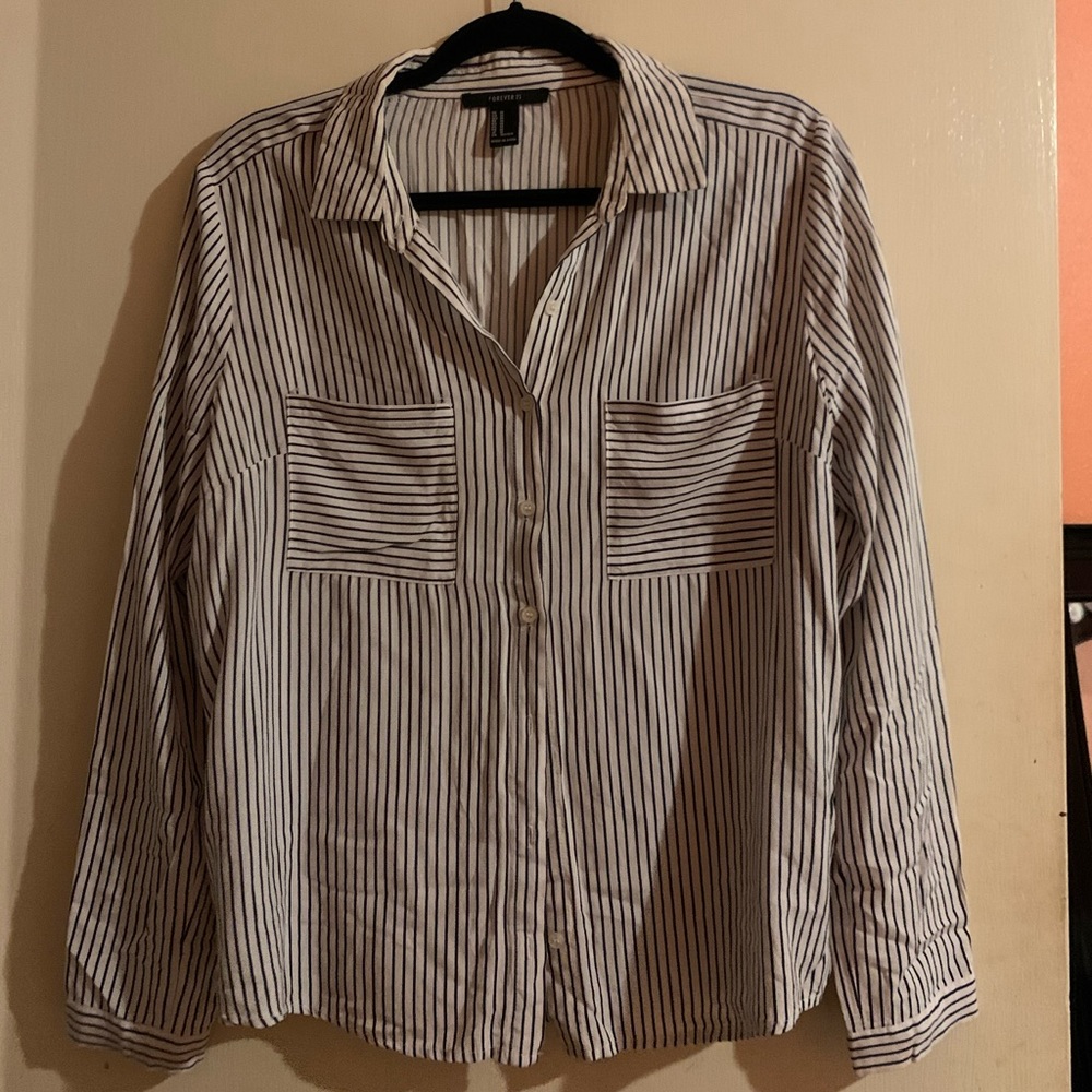 Long sleeve button down